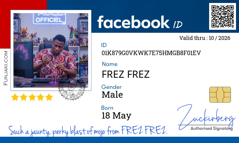 Facebook ID Card