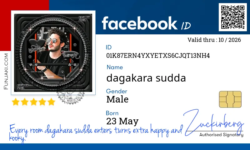 Facebook ID Card