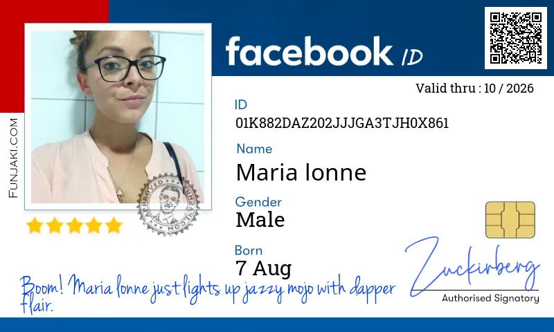 Facebook ID Card