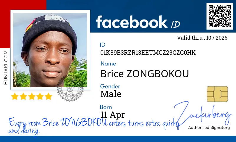 Facebook ID Card