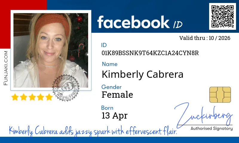 Facebook ID Card