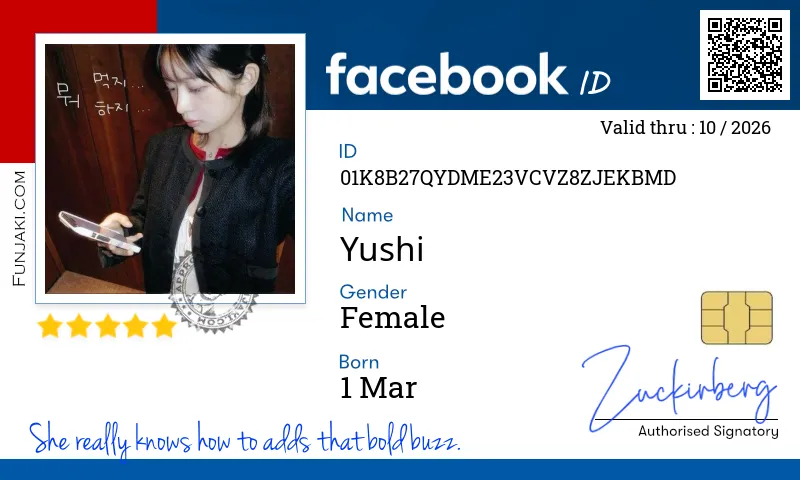 Facebook ID Card