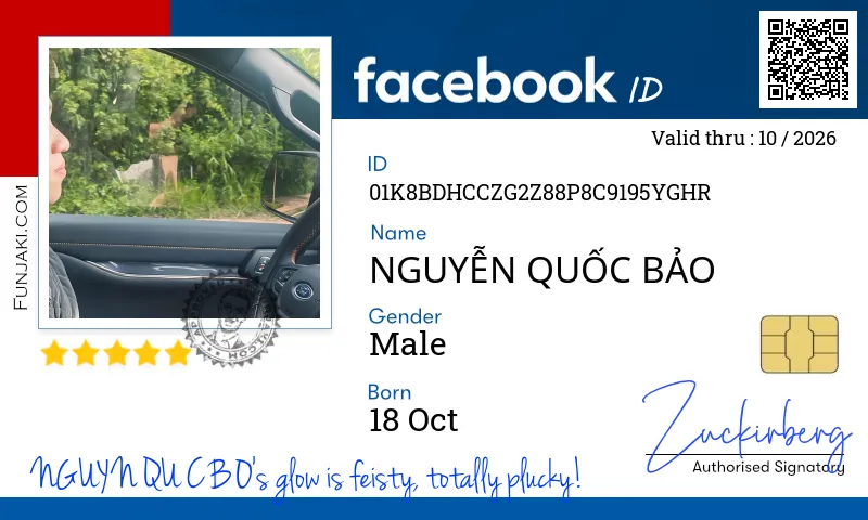 Facebook ID Card