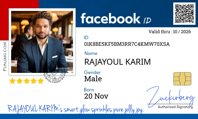 Facebook ID Card