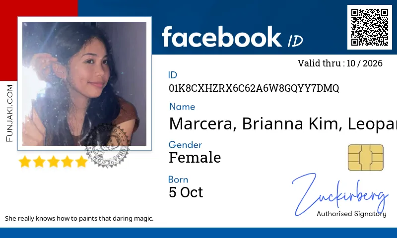 Facebook ID Card