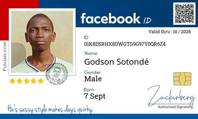 Facebook ID Card