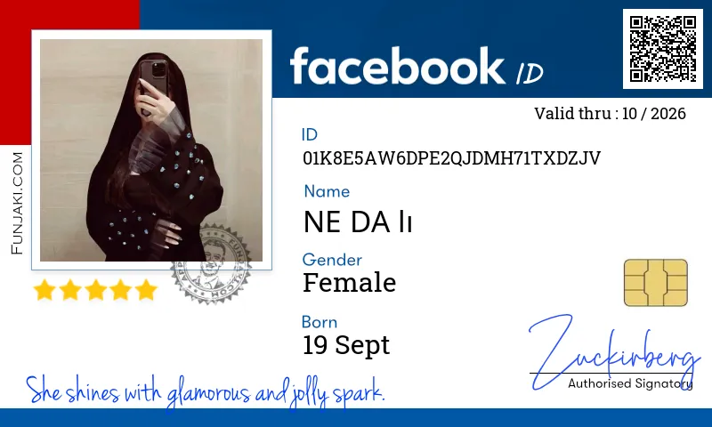 Facebook ID Card