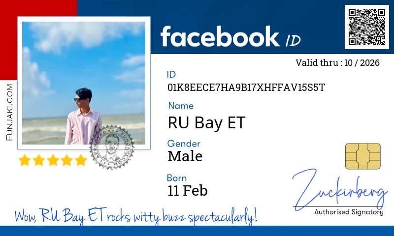 Facebook ID Card