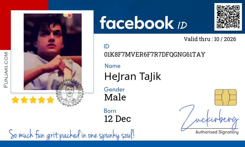 Facebook ID Card