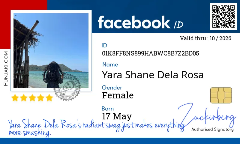 Facebook ID Card