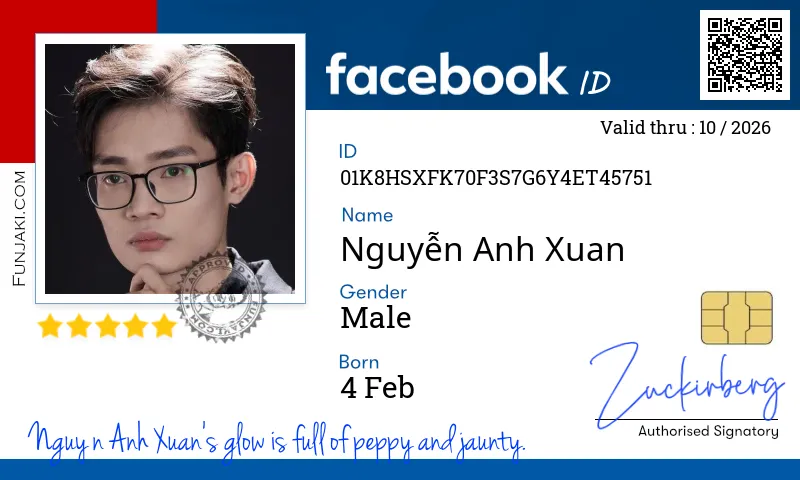 Facebook ID Card