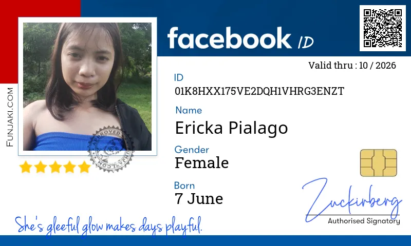 Facebook ID Card