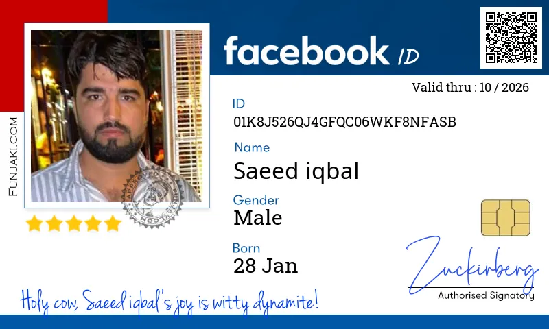 Facebook ID Card