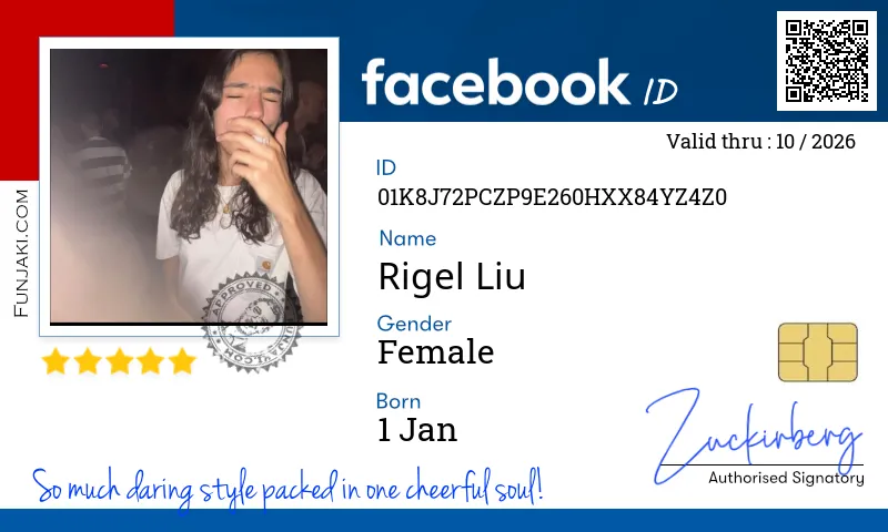 Facebook ID Card