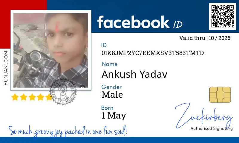 Facebook ID Card