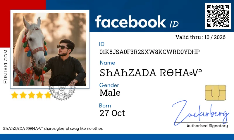 Facebook ID Card