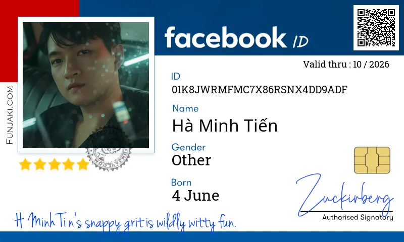 Facebook ID Card
