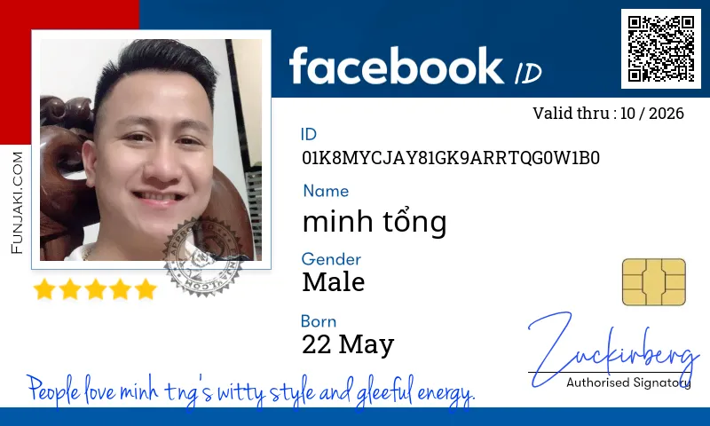 Facebook ID Card
