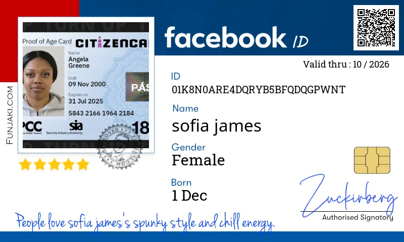 Facebook ID Card