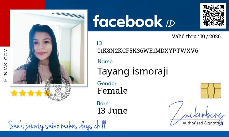 Facebook ID Card