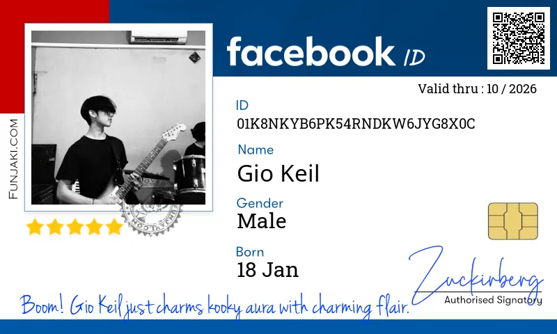 Facebook ID Card