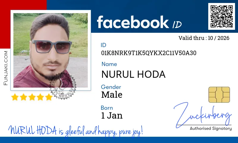 Facebook ID Card