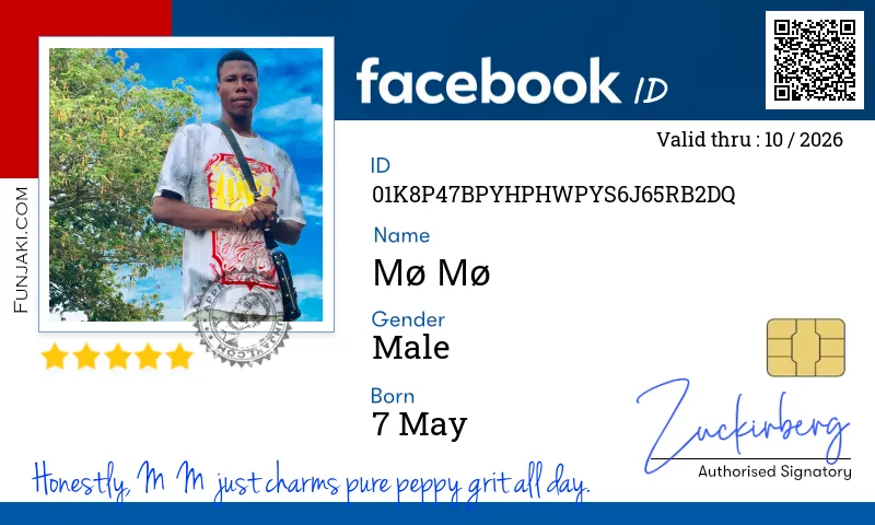 Facebook ID Card