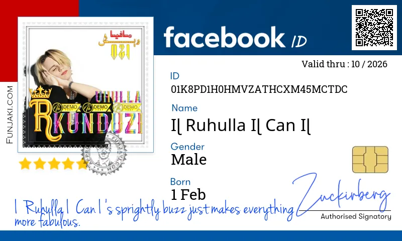 Facebook ID Card