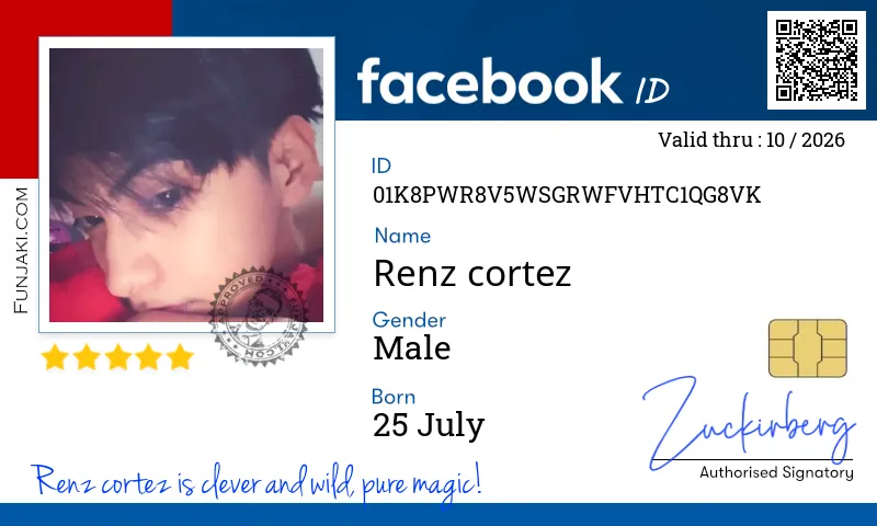 Facebook ID Card