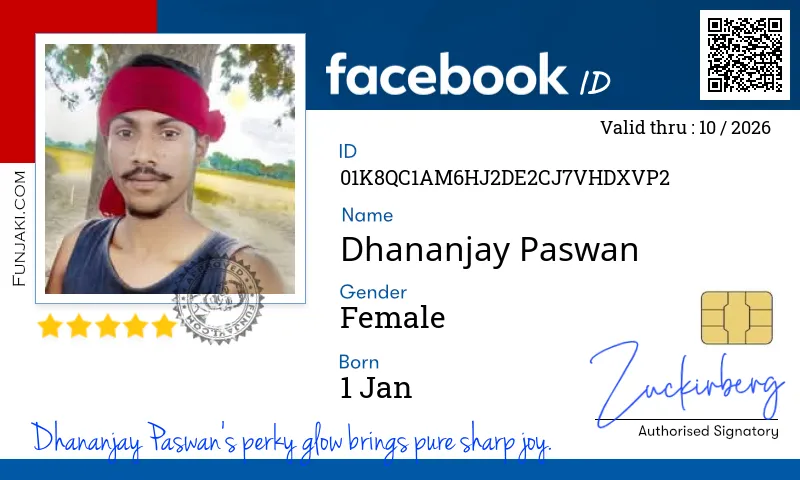 Facebook ID Card