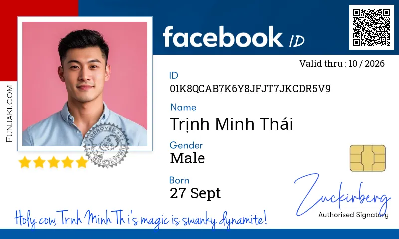 Facebook ID Card