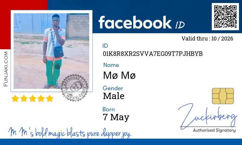 Facebook ID Card