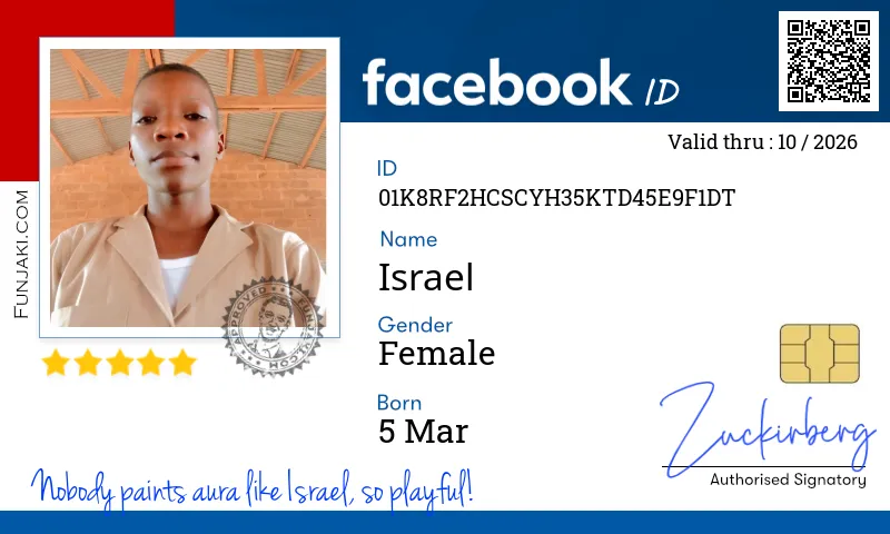 Facebook ID Card