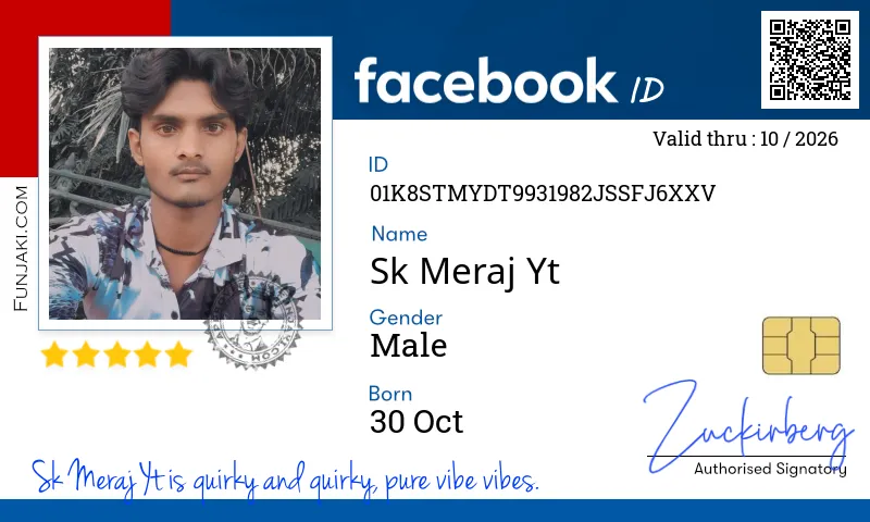 Facebook ID Card