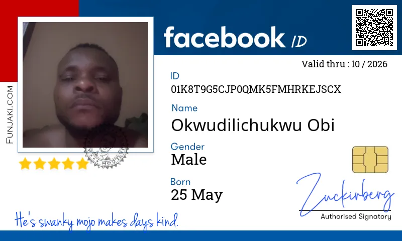 Facebook ID Card