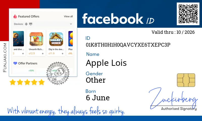 Facebook ID Card