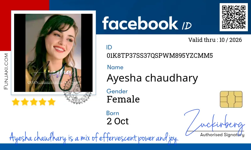Facebook ID Card