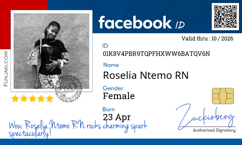 Facebook ID Card