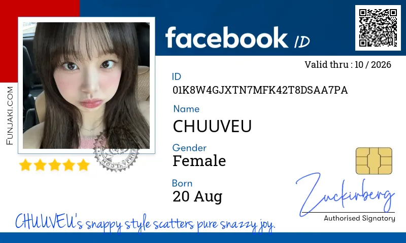Facebook ID Card
