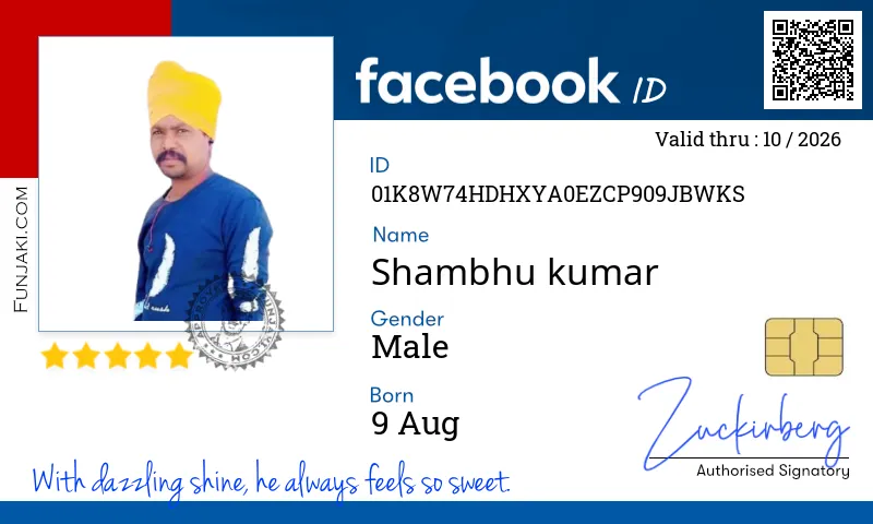 Facebook ID Card