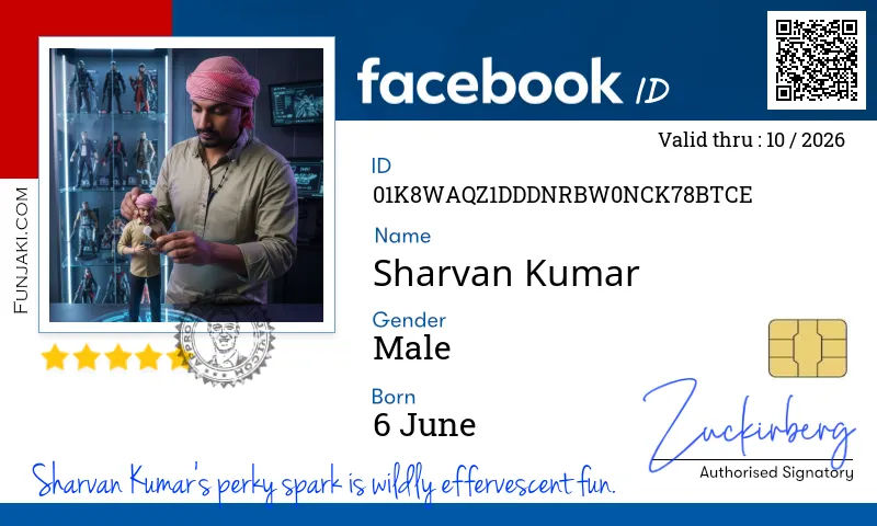 Facebook ID Card