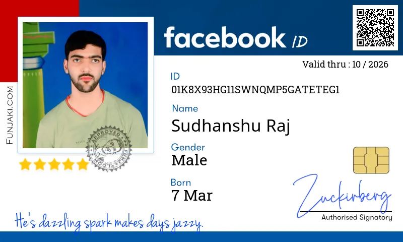 Facebook ID Card