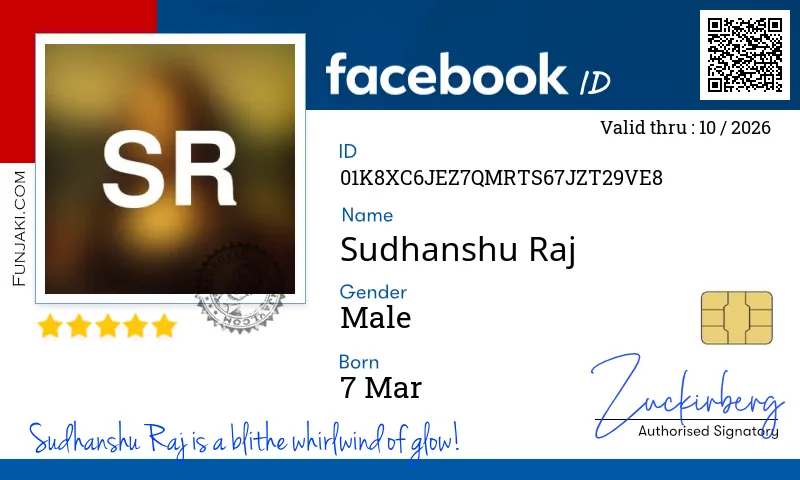 Facebook ID Card