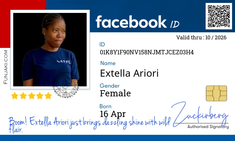 Facebook ID Card