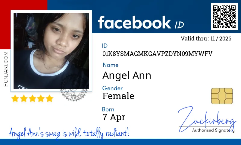 Facebook ID Card