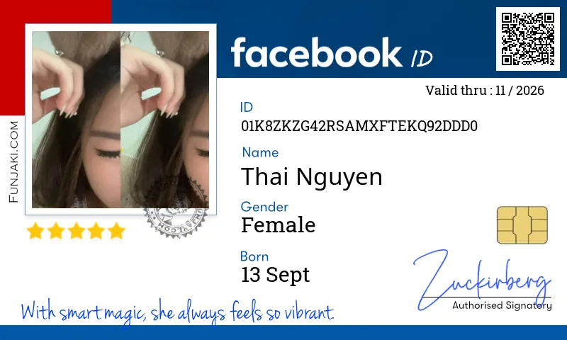 Facebook ID Card