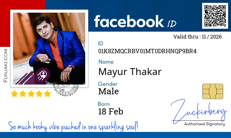 Facebook ID Card