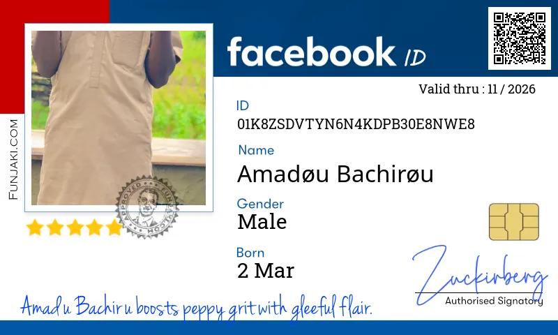 Facebook ID Card