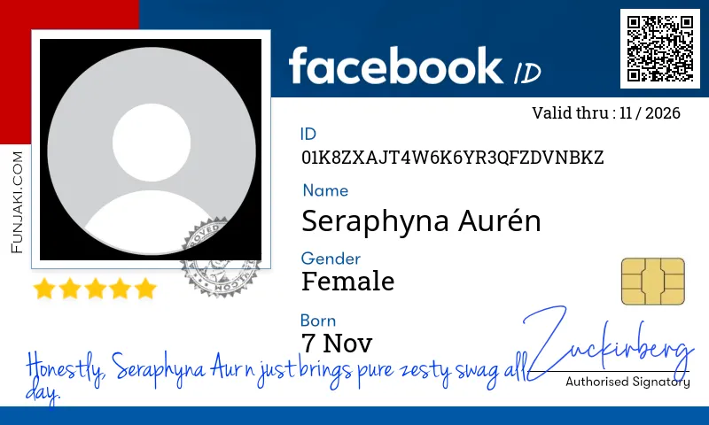Facebook ID Card
