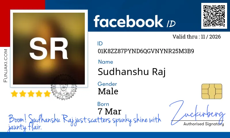 Facebook ID Card